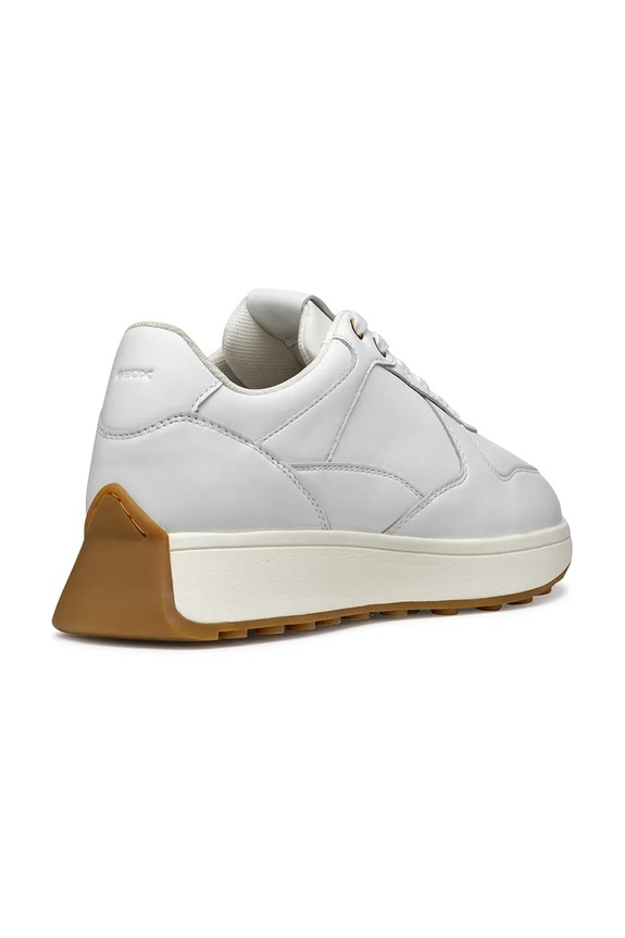 Boty Kožené sneakers boty Geox D AMABEL D45MDA.00085.C1000 bílá