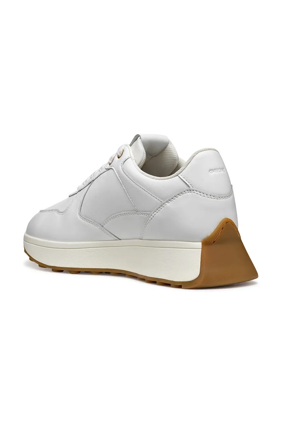 Kožené sneakers boty Geox D AMABEL bílá D45MDA.00085.C1000