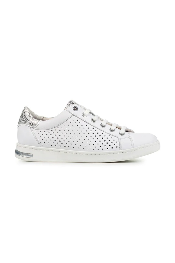 Geox sneakersy skórzane D JAYSEN płaska biały D151BB.085CF.C1Z1N