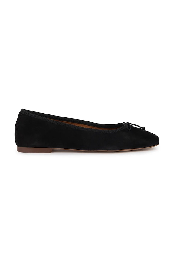Geox velúr balerina D MARSILEA fekete D45W6A.02111.C9999