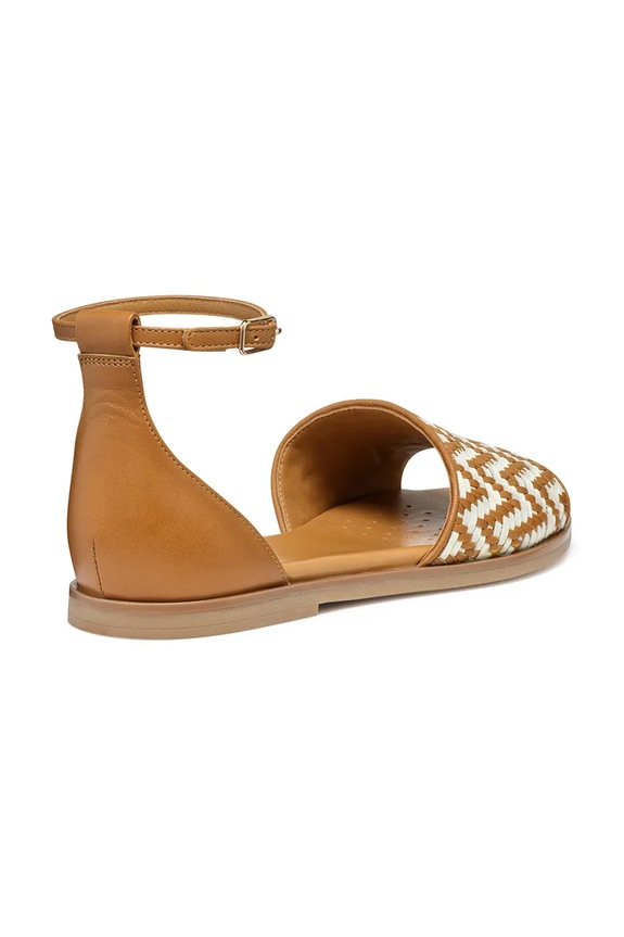 Παπούτσια Δερμάτινα σανδάλια Geox D NAILEEN D55SDC.000TC.C5F1S καφέ