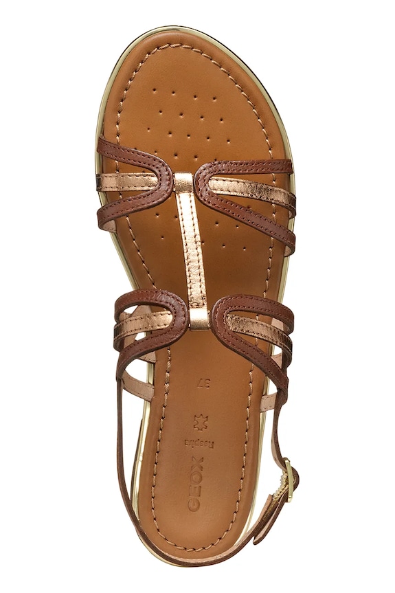 Geox bőr szandál D SOZY PLUS D55DQC.01JN6.C5F6E barna