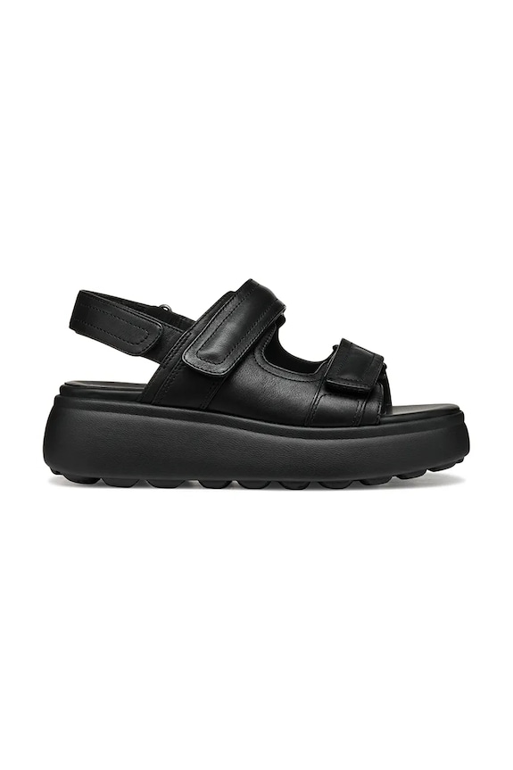 Geox sandały skórzane D SPHERICA EC4.1 S pozostałe czarny D55D4B.00085.C9999