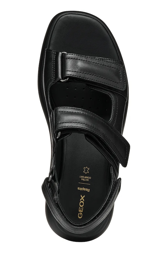 Geox sandały skórzane D SPHERICA EC4.1 S D55D4B.00085.C9999 czarny