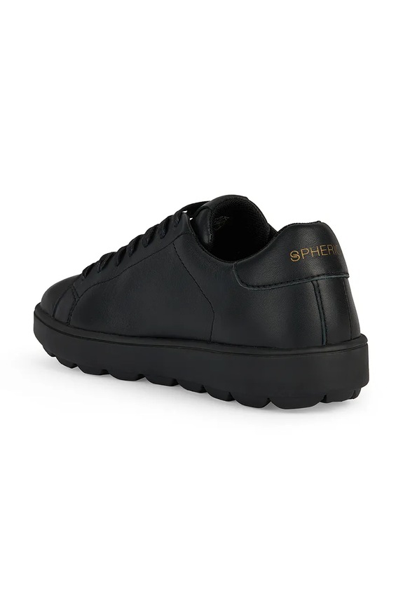 Geox sneakersy skórzane D SPHERICA ECUB-1 czarny D45WEB.00085.C9999