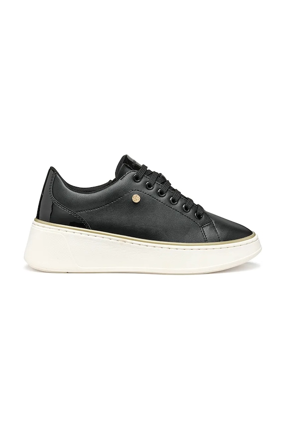 Geox sneakersy D SUNNETTY imitacja skóry licowej czarny D55YHA.05402.C9999