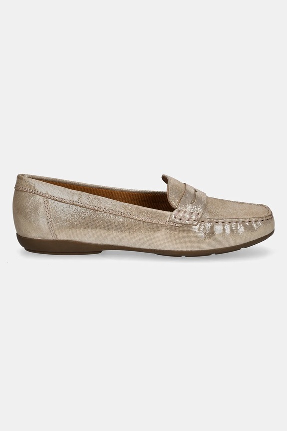 Шкіряні мокасини Geox D ANNYTAH MOC D46BMA.000MA.C2012 золотий SS25