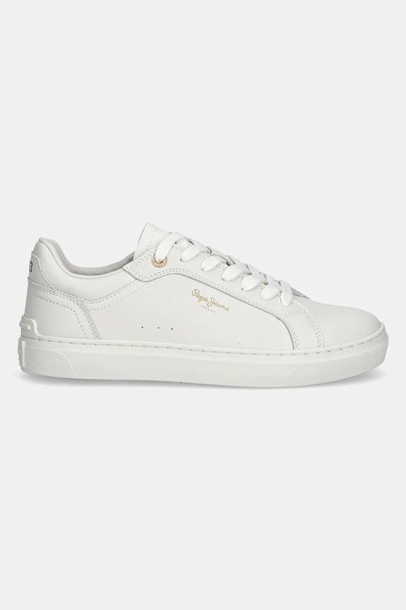 Kožené sneakers boty Pepe Jeans CAMDEN EDITION W PLS00041 béžová SS25