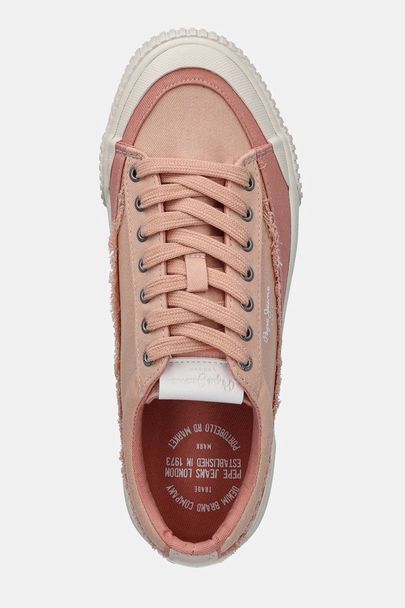 Tenisky Pepe Jeans BEN FRESH W oranžová PLS31589