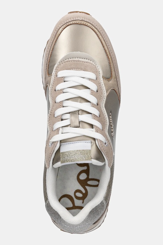 Pepe Jeans sneakers RUSPER SHINE bej PLS60033