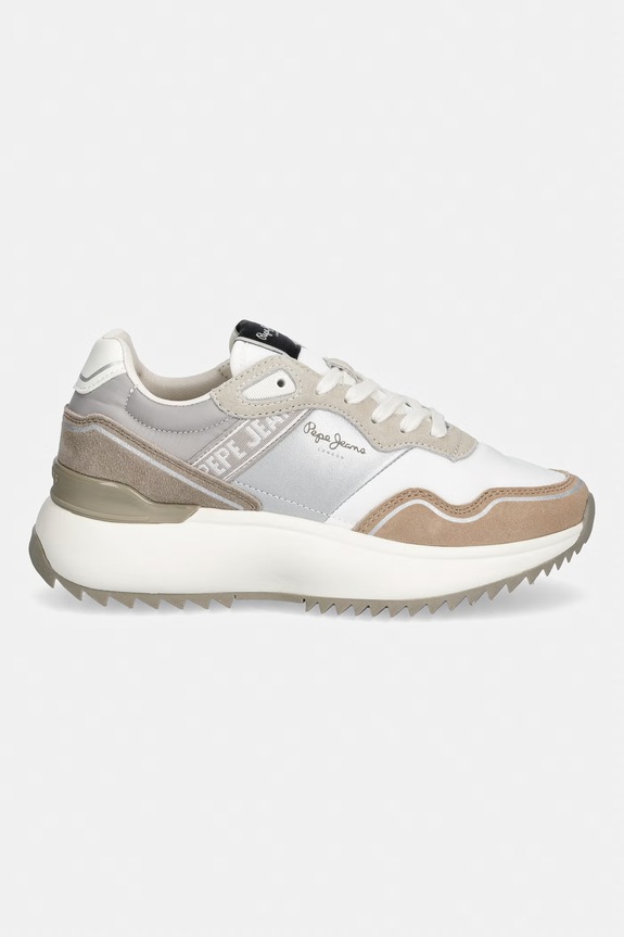 Pepe Jeans sneakersy KIMI GLAM PLS60042 beżowy SS25