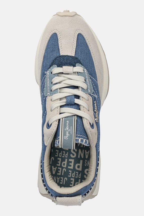 Sneakers Pepe Jeans LUCKY DENIM μπλε PLS60046