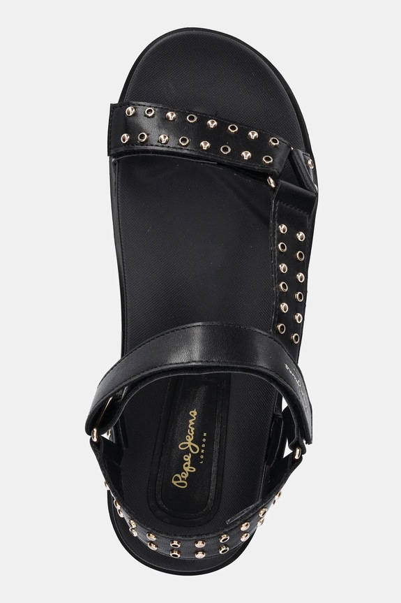 Pepe Jeans sandały POLA METAL czarny PLS90678