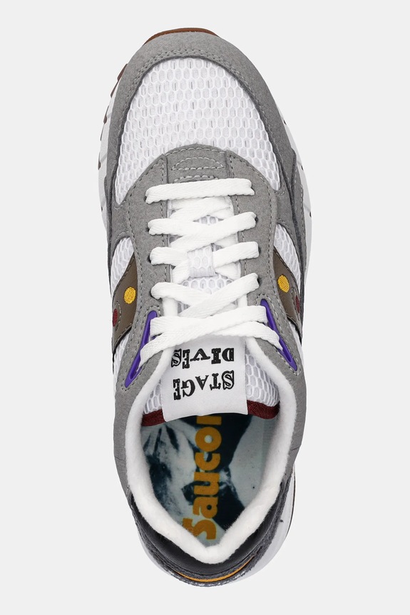 Kožené tenisky Saucony SHADOW 6000 sivá S70903.3