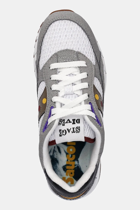 Kožené tenisky Saucony SHADOW 6000 sivá S70903.3
