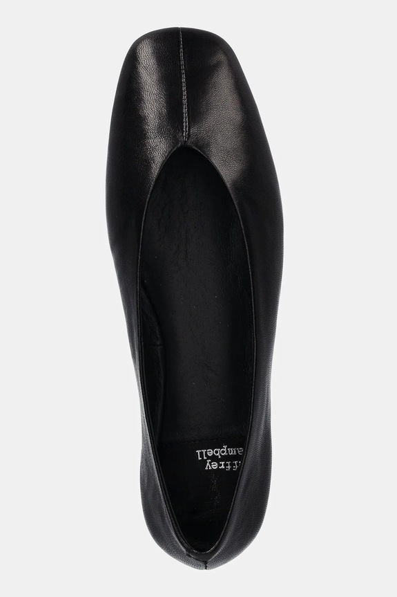 Δερμάτινες μπαλαρίνες Jeffrey Campbell Fathom μαύρο JC.1528.1.9