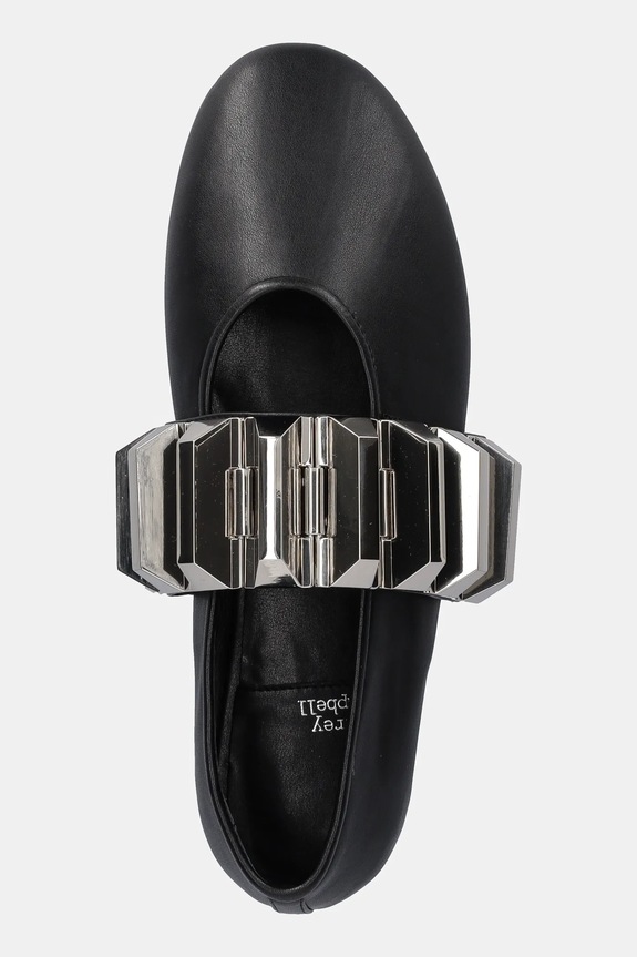 Jeffrey Campbell baleriny Rigid czarny JC.1555.3.3
