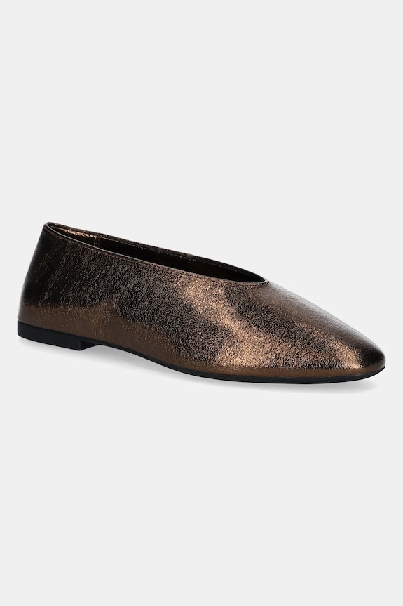 Кожаные балетки Jeffrey Campbell Romp коричневый JC.1268.2.23