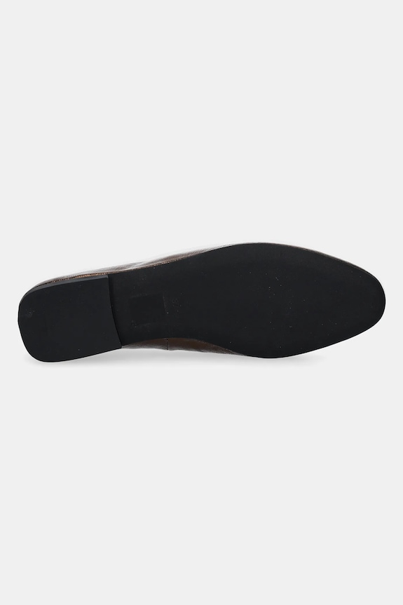 Кожаные балетки Jeffrey Campbell Romp JC.1268.2.23 коричневый