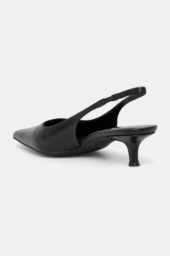 Obuwie Jeffrey Campbell szpilki skórzane Persona JC.1256.1.11 czarny