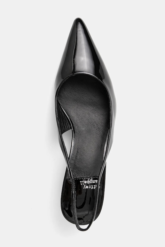 Jeffrey Campbell stilettos de piele Persona negru JC.1256.1.23