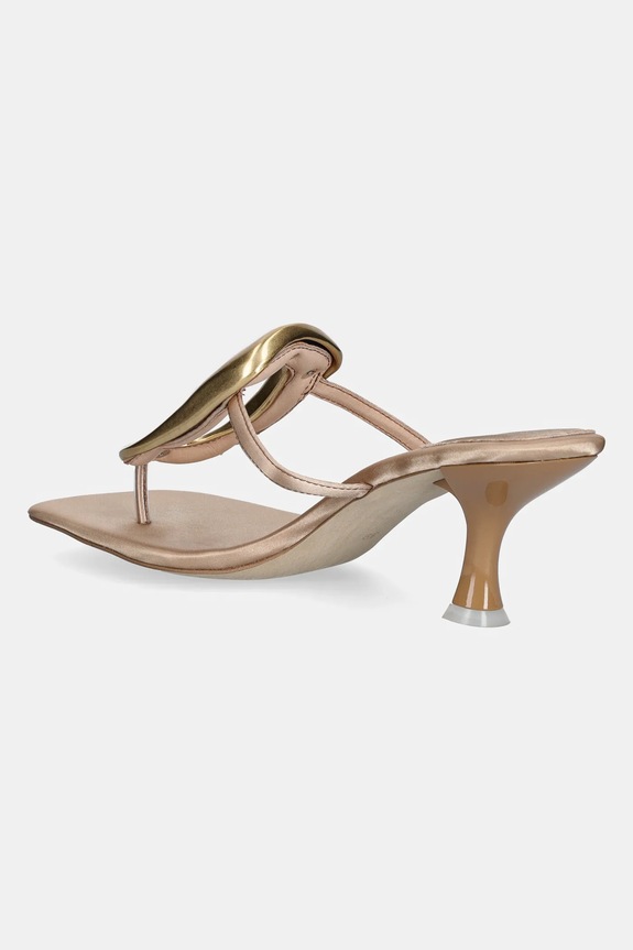 Scarpe Jeffrey Campbell ciabatte slide Linq-Up JC.1131.2.7 beige