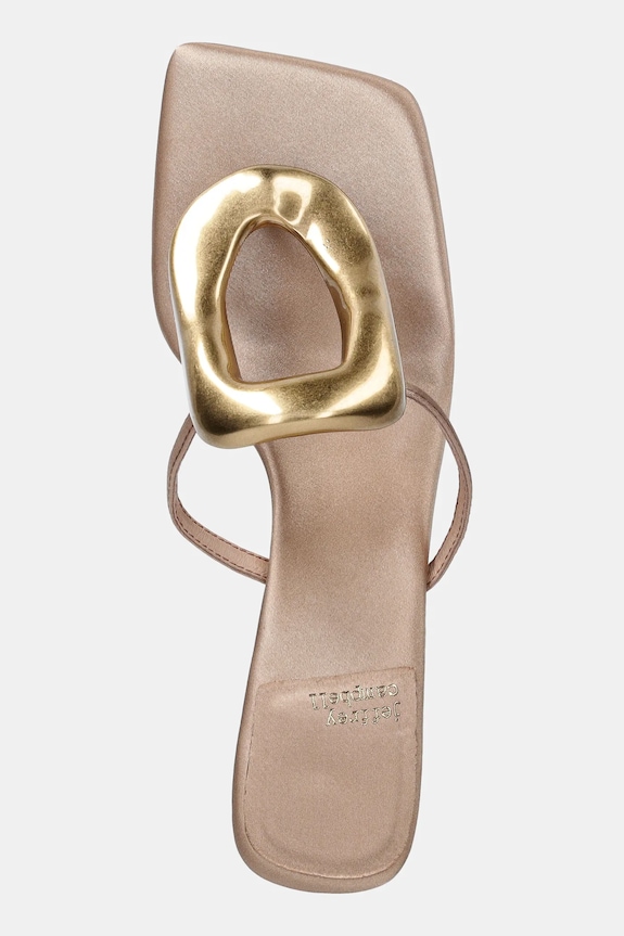 Jeffrey Campbell ciabatte slide Linq-Up beige JC.1131.2.7