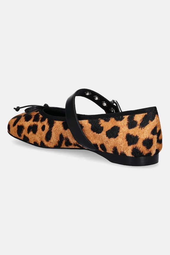 Obuv Kožené balerínky Jeffrey Campbell TUTU-MJF JCD.172.46.01 hnedá