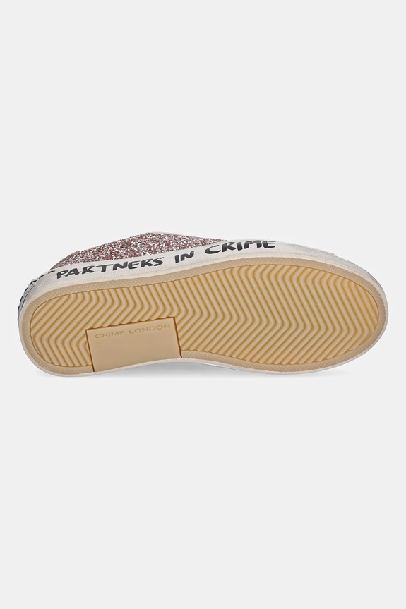 Crime London sneakersy skórzane DISTRESSED 20008PP7 beżowy