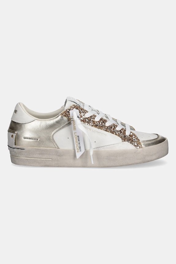 Crime London sneakers in pelle SK8 DELUXE 27107PP6 oro SS26