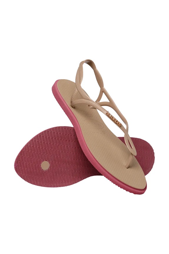 Havaianas sandały LUNA POINT brązowy 4149921.3581