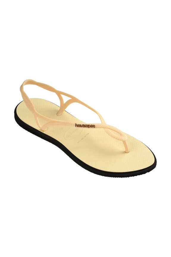 Cipők Havaianas szandál LUNA POINT 4149921.9256 bézs