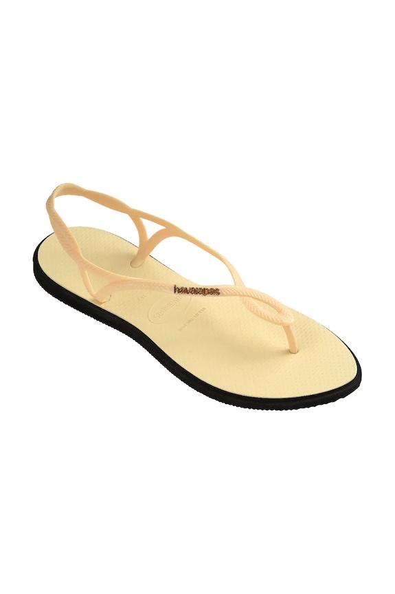 Cipők Havaianas szandál LUNA POINT 4149921.9256 bézs