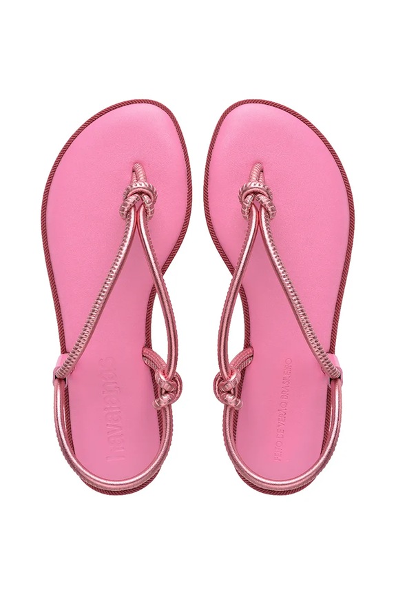 Havaianas sandały UNA ACAI syntetyczny różowy 4149616.9321