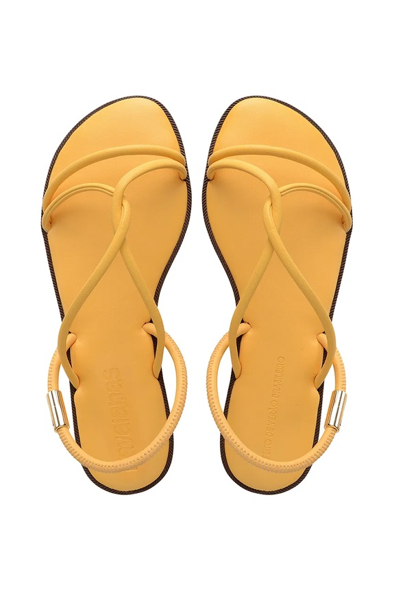 Havaianas sandale UNA MANGA CAJA sintetic galben 4149609.5559
