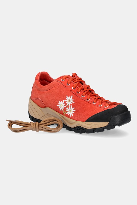 Diemme pantofi de piele întoarsă Movida DI25SPMOW.F06X055COR portocaliu