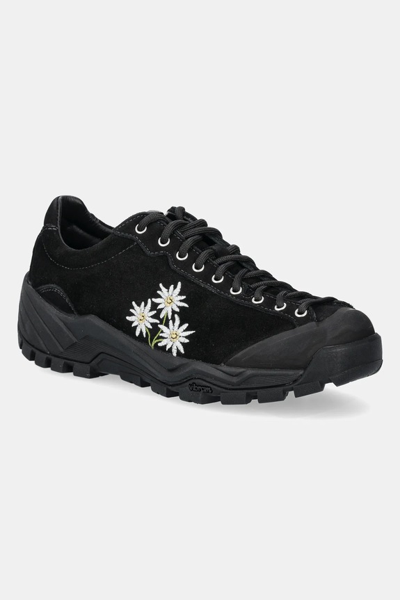 Diemme scarpe in camoscio Movida flat nero DI25SPMOW.F06X055BLK