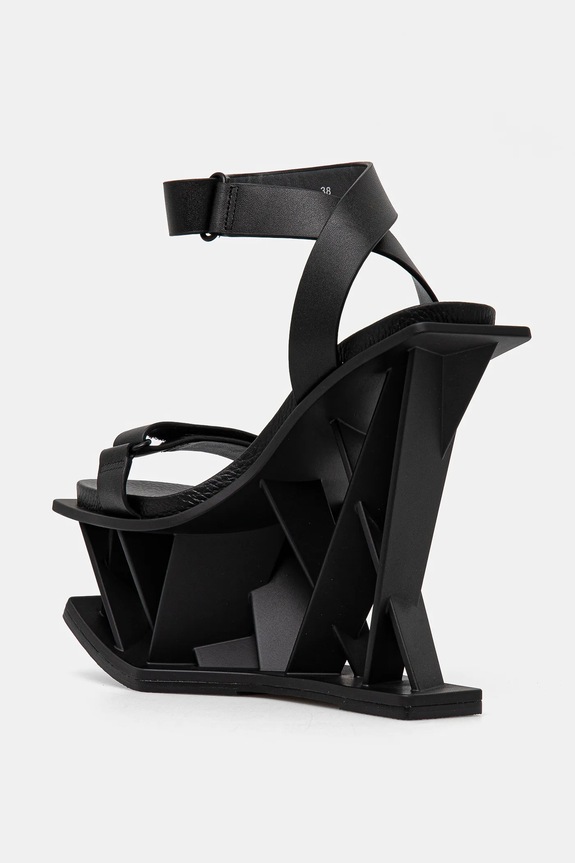 Παπούτσια Δερμάτινα σανδάλια United Nude Vector 108490116 μαύρο