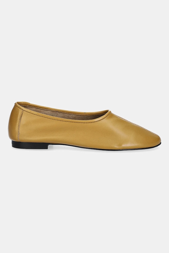 Usnjene balerinke By Far MWFFC005LL028BR052PL rjava SS25