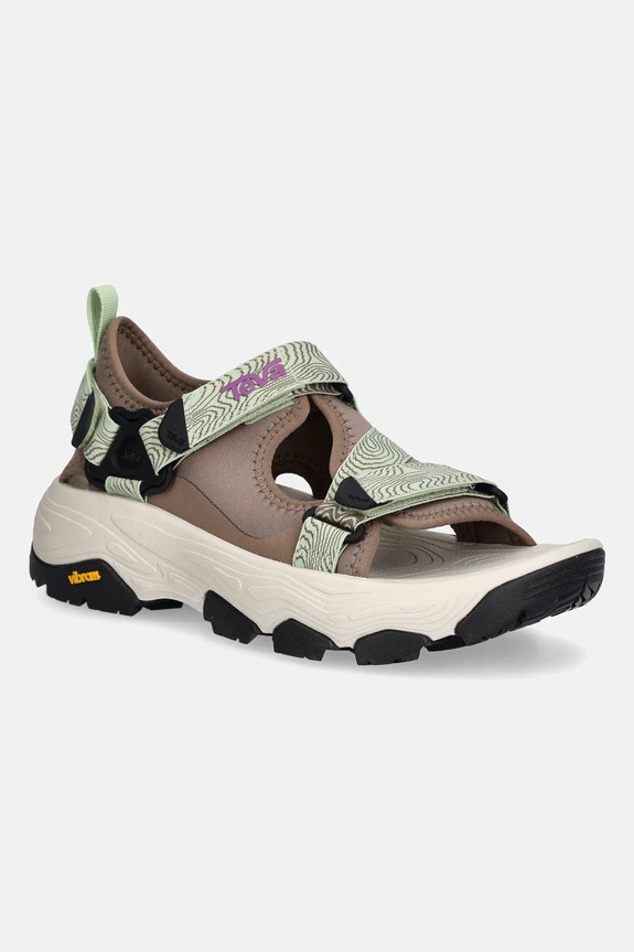 Teva sandale Grandview Max Sandal platformă maro 1166230