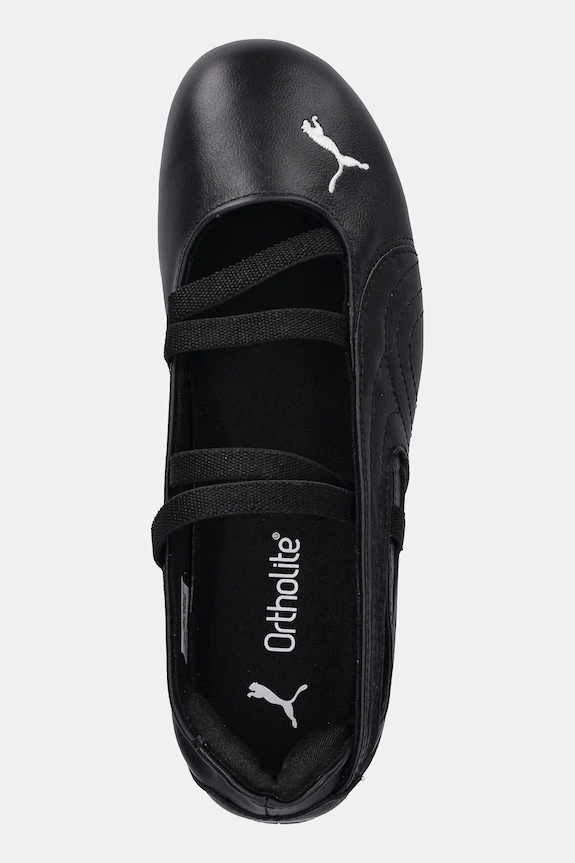 Puma leather ballet flats Speedcat Ballet black 403587