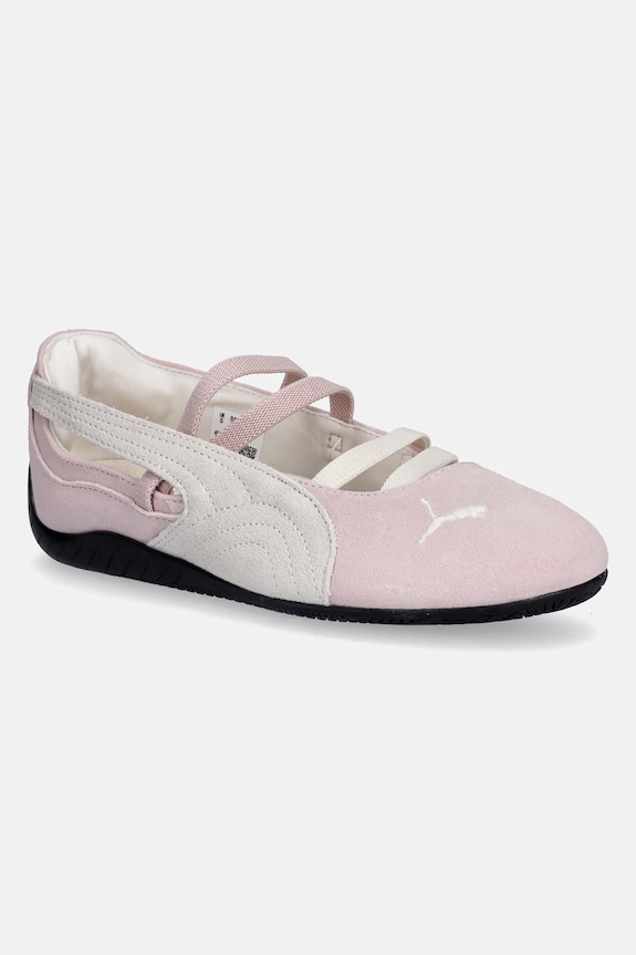Puma baleriny zamszowe Speedcat Ballet różowy 401287