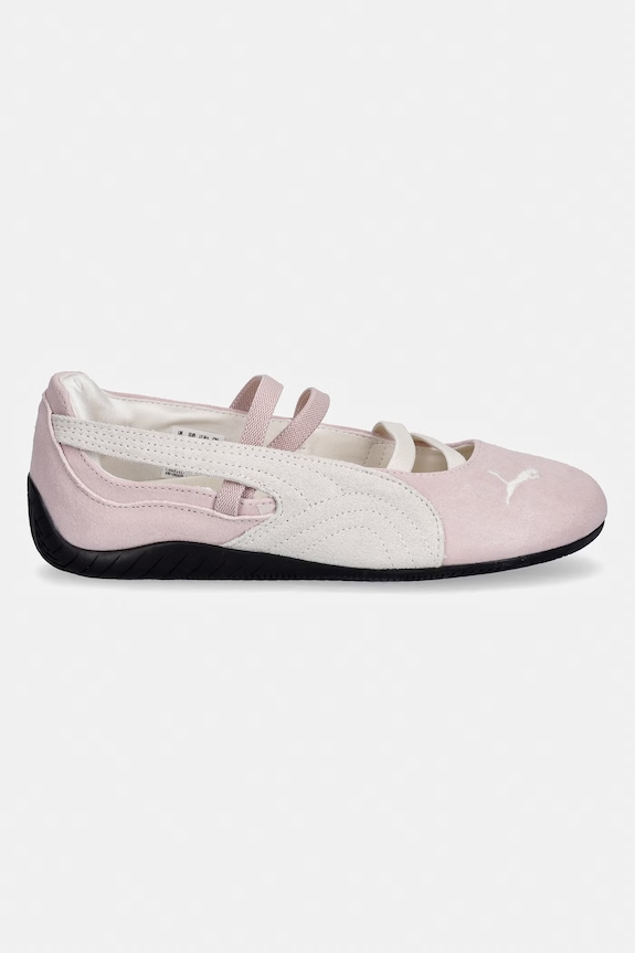Puma baleriny zamszowe Speedcat Ballet 401287 różowy SS26