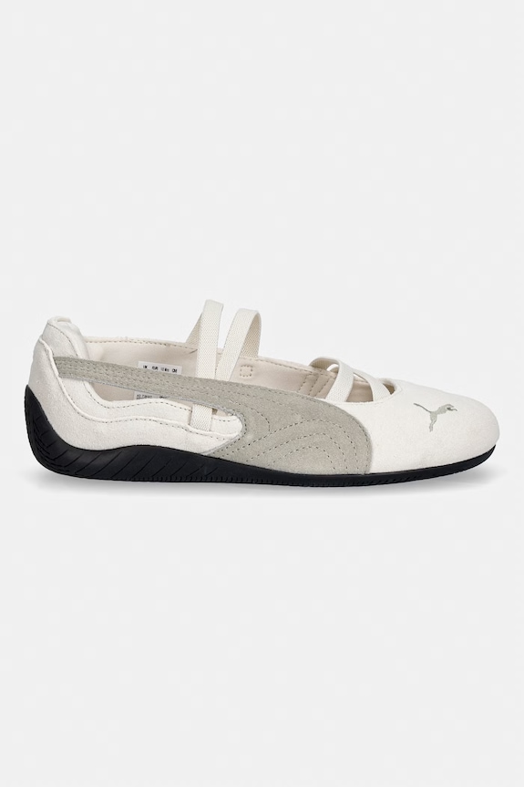 Puma baleriny zamszowe Speedcat Ballet 401287 beżowy SS26