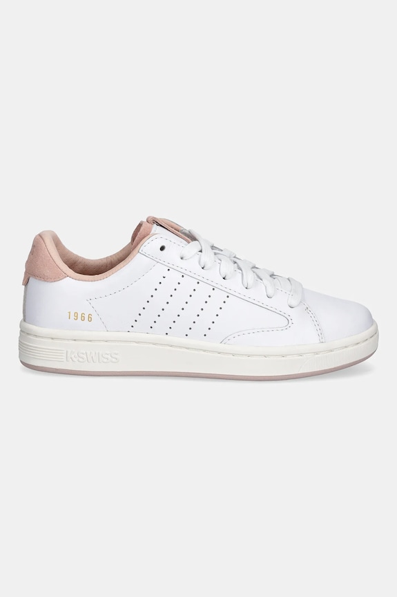 K-Swiss sneakers in pelle LOZAN KLUB LTH 97263.190.M bianco SS25