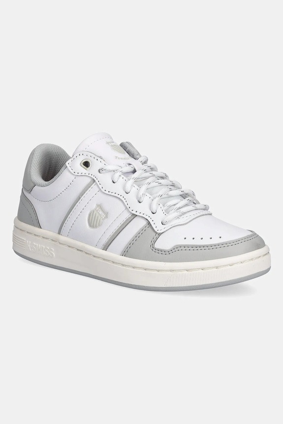 K-Swiss sneakers in pelle LOZAN MATCH TC flat bianco 94403.184.M