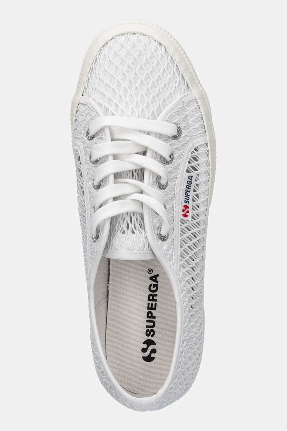 Πάνινα παπούτσια Superga MESH λευκό S2135GW.001