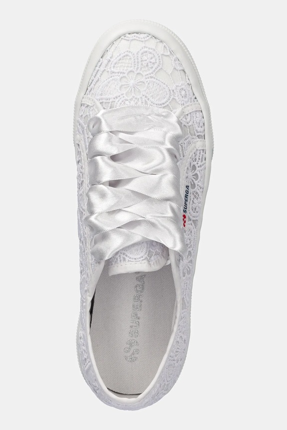 Superga tenisówki FLOWER MACRAME biały S2136QW.A0A