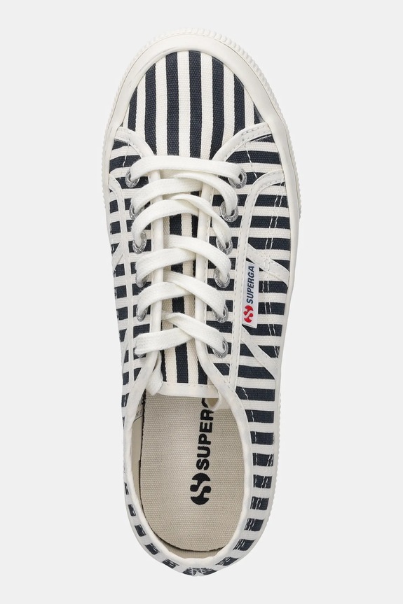 Teniske Superga STRIPES PRINT mornarsko modra S2136YW.AD5