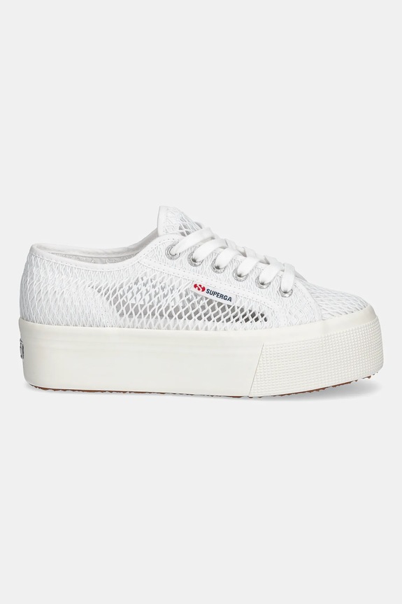 Πάνινα παπούτσια Superga MESH S2142TW.001 λευκό SS25